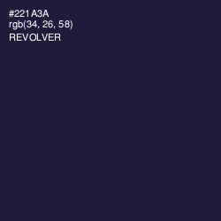 #221A3A - Revolver Color Image