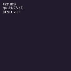 #221B2B - Revolver Color Image