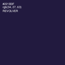 #221B3F - Revolver Color Image