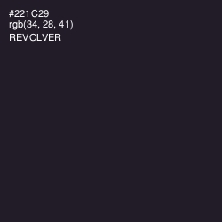 #221C29 - Revolver Color Image