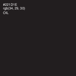 #221D1E - Oil Color Image