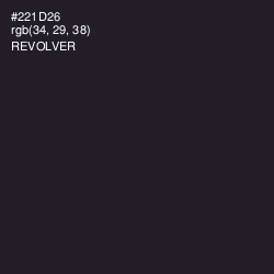 #221D26 - Revolver Color Image