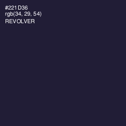 #221D36 - Revolver Color Image