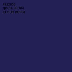 #222055 - Cloud Burst Color Image