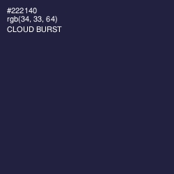 #222140 - Cloud Burst Color Image