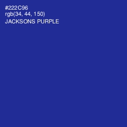 #222C96 - Jacksons Purple Color Image