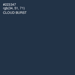 #223347 - Cloud Burst Color Image