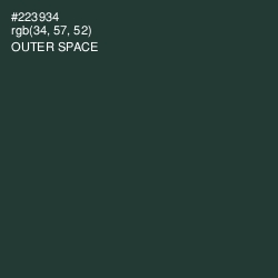 #223934 - Outer Space Color Image