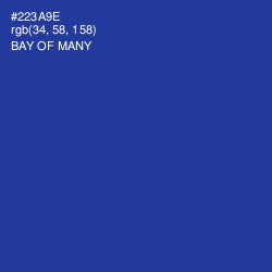 #223A9E - Bay of Many Color Image
