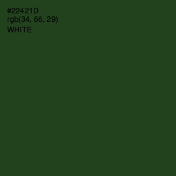 #22421D - Green House Color Image