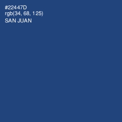 #22447D - San Juan Color Image