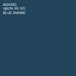 #22455C - Blue Dianne Color Image