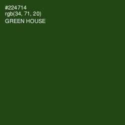 #224714 - Green House Color Image