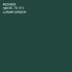 #22483D - Lunar Green Color Image