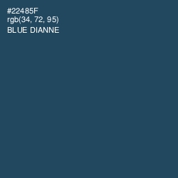 #22485F - Blue Dianne Color Image