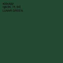 #224A32 - Lunar Green Color Image