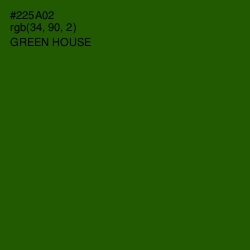#225A02 - Green House Color Image
