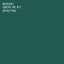 #225A51 - Spectra Color Image