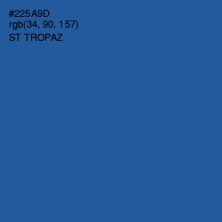 #225A9D - St Tropaz Color Image