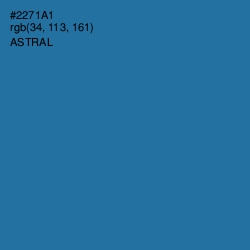 #2271A1 - Astral Color Image