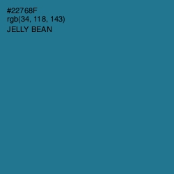 #22768F - Jelly Bean Color Image