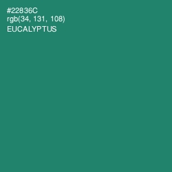 #22836C - Eucalyptus Color Image