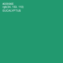 #22996E - Eucalyptus Color Image