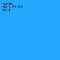 #22A8FC - Dodger Blue Color Image