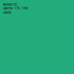 #22AC7C - Jade Color Image