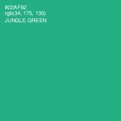 #22AF82 - Jungle Green Color Image