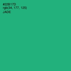 #22B17D - Jade Color Image