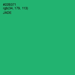 #22B371 - Jade Color Image