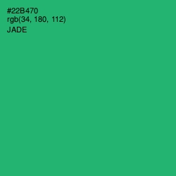 #22B470 - Jade Color Image