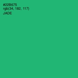 #22B675 - Jade Color Image