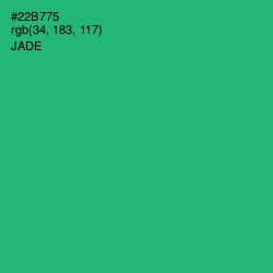 #22B775 - Jade Color Image