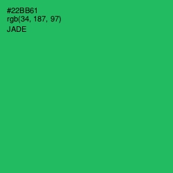 #22BB61 - Jade Color Image