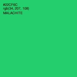 #22CF6C - Malachite Color Image