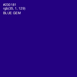 #230181 - Blue Gem Color Image