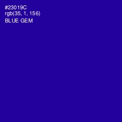 #23019C - Blue Gem Color Image