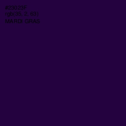 #23023F - Mardi Gras Color Image