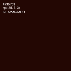 #230703 - Kilamanjaro Color Image