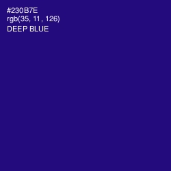 #230B7E - Deep Blue Color Image