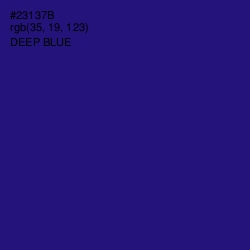 #23137B - Deep Blue Color Image