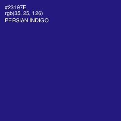 #23197E - Persian Indigo Color Image