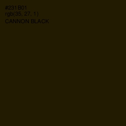 #231B01 - Cannon Black Color Image