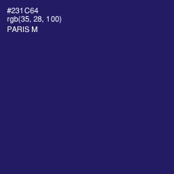 #231C64 - Paris M Color Image