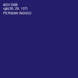 #231D6B - Persian Indigo Color Image