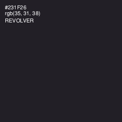 #231F26 - Revolver Color Image