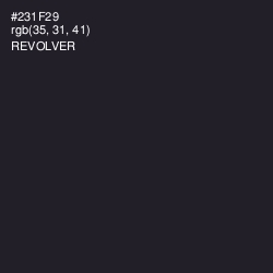 #231F29 - Revolver Color Image