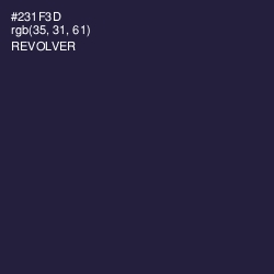 #231F3D - Revolver Color Image